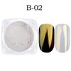 Brillo de uñas caliente transfronterizo DIY concha mágica de uñas Espejo mágico Brillo de uñas Aurora hada uña uña uña