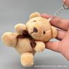 Llavero de Peluche de Oso de Peluche Transfronterizo de Alta Calidad, Muñeca, Colgante para Mochila, Venta al por Mayor