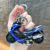 Creativo Celebridad de Internet Mini Motocicleta Harley de Fricción Llavero Colgante Exquisito Llavero de Coche Regalo Venta al por Mayor