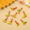 2026 Festival de Primavera Colgante para Puerta Principal Plántula de Sorgo Mini Escoba Decoración Colgante para Mesita de Noche de Bebé Escoba Pequeña Tejida a Mano Regalo de Inauguración Mudanza