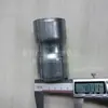 Manguito de Unión Galvanizado para Tubería de Acero de 4 Pulgadas Manguito para Pasar Cables Empotrado Directo SC100 Conector de Tubería de Acero Sin Soldadura