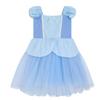 Vestido de Princesa de Algodón para Niñas, Vestido de Malla de Alta Calidad para Niños Pequeños, Blancanieves, Sirena, Princesa Sapo, Rapunzel