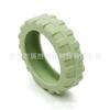 Cubierta de silicona para rueda de equipaje transfronteriza, cubierta protectora de silicona para rueda, cubierta protectora muda reductora de ruido antifricción