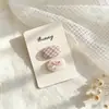 Lazo de Tela a Cuadros Pinza para el Cabello Infantil Accesorios para el Cabello de Niñas Cabello Rebelde Pinza para Cabello de Bebé No Daña el Cabello Pinza Lateral Venta Caliente Transfronteriza
