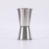 Medidor de vino de acero inoxidable de doble cabezal con boca recta, mezclador de vino, taza medidora de vino, taza ANSI, taza medidora de barra, taza medidora ANSI