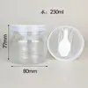 200 500g Piel de Leche de Mongolia Interior Xinjiang Leche Fresca Yogur Artesanal Viejo Envase de Plástico PET Transparente Tarro Sellado
