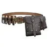 Riñonera YSFYSFTEMU con Forma de Barco Medieval, Estilo Vikingo Nórdico, Accesorio Retro de Cosplay