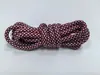 Cuerda redonda trenzada de poliéster de dos colores con núcleo de 5MM, cordón para altavoz Bluetooth miu, cuerda DIY para abrigo, sombrero, pantalones