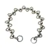 Plata Estilo Dulce Frío Cadena de Muñeca Funda para Teléfono Móvil Cadena de Cuentas Hecha a Mano Llavero Colgante para Teléfono Móvil Nueva Cadena de Perlas para Teléfono Móvil
