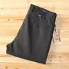 Calça Longa Casual Agis de Tecido Misto de Algodão Modal de Alta Qualidade Outono e Inverno Calça Casual Reta Masculina para Negócios