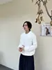 Camisa Polo de Tricô Botões Estilo Vintage Retrô para Homens com Jaqueta Suéter de Moda para o Dia a Dia