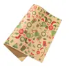 Ramo de flores de papel kraft retro grueso transfronterizo empaque de flores frescas papel de empaque para regalo caja de regalo en stock al por mayor