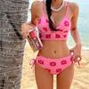 Traje de Baño Bikini Dividido Nuevo 2025 para Mujer Delgado Sexy Playa Resort Aguas Termales [Dropshipping]