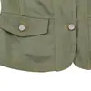 Transfronterizo 2026 Nueva Moda Europea y Americana Versátil Chaqueta Blazer con Cuello Alto Costuras Efecto Drapeado 5854819