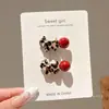 Pinza para el Cabello Exquisita de Gama Alta para Mujer Clip BB Estampado de Leopardo Retro Lindo Clip para Flequillo Lateral Accesorios para el Cabello de Moda con Temperamento