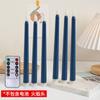 Luces de Velas Electrónicas de Colores con Control Remoto, Cabeza de Llama Larga Transfronteriza, Velas de Cumpleaños para Ambiente de Fiesta del Día de San Valentín