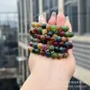 Pulsera de turmalina de alta calidad de un solo círculo, moda, color Joker, turmalina, jade, ágata, cristal, explosión, en stock, pulsera al por mayor