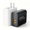 Nuevo Cargador Rápido GaN de 85W Estándar de EE. UU. Compatible con Samsung y Apple 16 Laptop, Adaptador Multi-Puerto de 45W