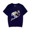 Anime Europeo y Americano Fairy Tail Verano Nuevo Anime Camiseta de Manga Corta para Hombre y Mujer Chaqueta Impresión de Dos Yuanes