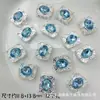 Caja Mágica Mariposa de Diamante Calabaza Corazón Flor Redonda Multicolor Ocho Agujeros Separadores Cuentas DIY Pulsera de Cuentas Accesorios para Collares