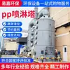 Equipamento de Tratamento de Gases de Exaustão de Torre de Pulverização de PP Remoção de Poeira Eliminador de Névoa Remoção de Névoa Ácido-Alcalina Aço Inoxidável Pulverização de Água Torre de Purificação Industrial