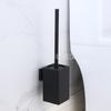 Escova de Limpeza de Banheiro Simples de Aço Inoxidável Anti-respingo Atacado Montada na Parede ou de Chão para Hotel Casa Banheiro