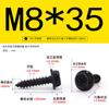 Parafusos Autoatarraxantes Sextavados Externos com Flange Dentada Zinco Preto Aço Inoxidável 304 M3~M8 Parafusos Autoatarraxantes Padrão Guangdong Gbwa