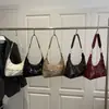Bolsa de Ombro de Alta Qualidade com Textura e Grande Capacidade Novo Modelo 2025 Feminina Simples Moda Tendência Casual Bolsa Transversal de Couro Patente