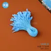 Etiquetas Colgantes de Colores Cortas en Stock, Cordón de Poliéster de 12.5 cm, Cuerda para Etiqueta de Paraguas Universal con Cabeza de Bala al por Mayor