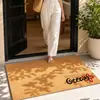 Tapete de chão de palmeira de coco artificial Amazon, capacho estampado para entrada, tapete transfronteiriço, tapete de coco raspador de sujeira, capacho absorvente de água