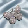 Recientemente Más Vendidos Broches Creativos de Lujo Ligero al por Mayor Accesorios de Ramillete de Insectos de Gama Alta Broches de Flor de Cristal Vegetal de Temporada