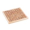Bloques de Construcción de Madera Tabla de Multiplicar Nueve-Nueve Juguetes Educativos de Madera para la Educación Temprana Ayudas Didácticas Tabla de Cálculo 99