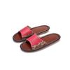 Pantuflas de Piel de Vaca Haining Nuevas Pantuflas para Pareja Sandalias de Interior Suela de Tela para Hombre y Mujer Hogar Silencioso Venta al por Mayor