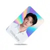 Cartões Flash Estrela com Glitter UV, Efeito Laser Holográfico, Transformação de Imagem 3D, Cartões Mini de PVC para Suporte de Fã em Shows