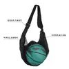 Bolsa de Baloncesto Gran Capacidad Bolso de Hombro Único Cruzado Bolsa para Guardar Pelotas de Entrenamiento Deportivo Bolsa de Baloncesto Bolsa de Malla para Voleibol Bolsa de Fitness