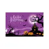 Nuevo Fondo de Halloween Exclusivo de Amazon Transfronterizo Decoración de Atmósfera para Celebración de Fiesta Festiva Bandera de Procesamiento Personalizado