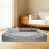 Suministros para Mascotas Transfronterizos Cama para Perro, Casa Cálida para Perro, Cama Grande para Perro y Gato, Cama para Mascotas con Base Antideslizante, Esterilla Desmontable para Mascotas