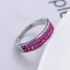 Serie Arcoíris Venta Caliente Europea y Americana Comercio Exterior Anillo de Zirconia Arcoíris AliExpress Amazon wish Anillo de Venta Caliente Transfronteriza