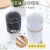 Lápis mecânico com botão ST caneta pincel preta refil 0.5mm material de escritório e estudo refil de caneta esferográfica