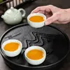 Conjunto de Chá Kung Fu com Bandeja, Conjunto Pequeno Portátil com Uma Bule e Quatro Xícaras para Casa, Dormitório, Hotel e Recepção de Convidados