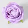 Simulación Rosa Flor de Rosa Cabeza de Flor Pared de Flores Decoración Ceremonia de Boda Salón Hotel Coche de Boda Habitación de Boda Terciopelo Artificial Falso Flor DIY