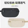 Bolsa Antirrobo, Riñonera Personal, Viajes al Extranjero, Deportes y Running, Bolsa Fina Invisible para Pasaporte para Hombres y Mujeres, Cartera Antirrobo para Hombres y Mujeres