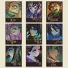 Novos 27 folhas Demon Slayer: Kimetsu no Yaiba Mugen Train Arc Mercadoria Cartões Pequenos Giyu Tomioka Shinobu Kocho Cartões Pequenos Polaroid