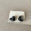 Pendientes de Ojo de Gato Simi de Resina con Sentido de Diseño Único Personalidad de Nicho Femenina Moda Blanca para el Trabajo Pendientes Versátiles Pendientes