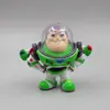 Tenedor de Historia Creativo Spaceman Muñeca de Mezclilla Llavero de Coche Accesorios para Bolsos Colgante Regalo