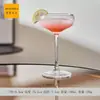 Estilo Lujo Ligero Vidrio Geométrico Diamante Copa de Vino Copa de Champán Vino Creativa Alta Cristal Copa de Cóctel