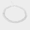 Explosiones de AliExpress Collar Geométrico Novedoso con Pedrería Personalidad Europea y Americana Popular en Internet Collar de Diamantes Completo Accesorios Sexy para Mujer