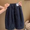 Pantalones de Felpa para Niñas para Otoño e Invierno, Pantalones Casuales Gruesos Rectos de Algodón con Puntos y Forro de Felpa para Bebé, Pantalones Gruesos Cálidos para Niños Pequeños