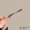 Presilha de Cabelo com Strass 2026 Novo Modelo Presilha Reta de Alta Qualidade Super Apertada Antiderrapante Presilha Lateral Presilha para Franja