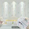 Papel Pintado Autoadhesivo al por Mayor Hogar Dormitorio Impermeable a Prueba de Humedad Dormitorio Pegatinas Refrescantes Fondo de Color Sólido Pegatinas de Pared Papel Pintado Engrosado